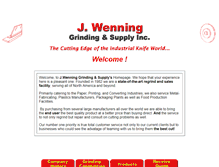 Tablet Screenshot of jwenning.com